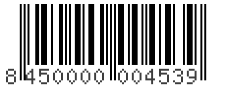Barcode 8450000004539
