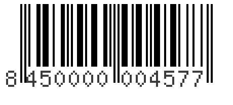Barcode 8450000004577