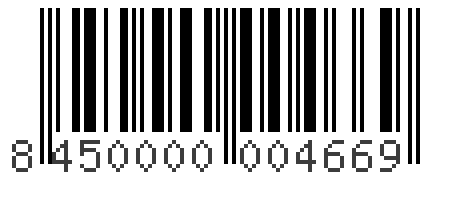 Barcode 8450000004669