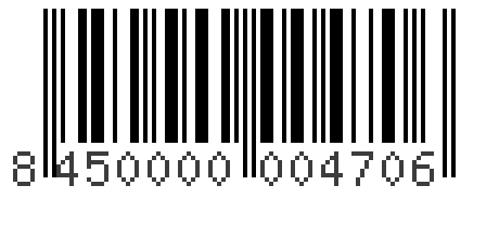 Barcode 8450000004706