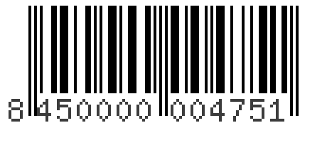Barcode 8450000004751