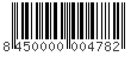 Barcode 8450000004782