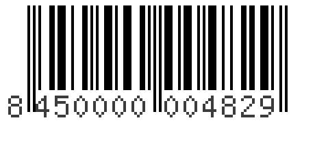 Barcode 8450000004829