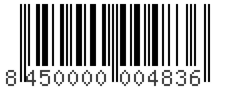 Barcode 8450000004836