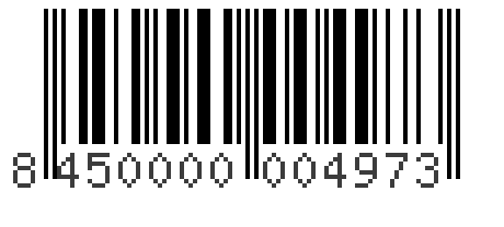 Barcode 8450000004973