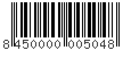 Barcode 8450000005048