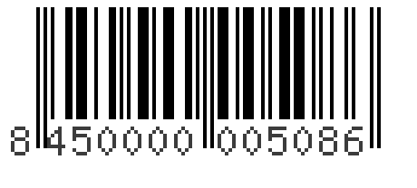 Barcode 8450000005086