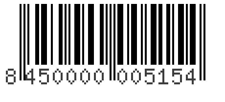 Barcode 8450000005154