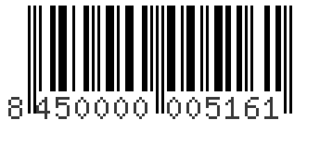 Barcode 8450000005161