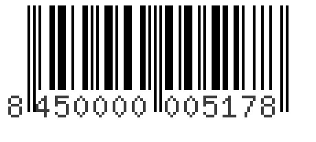 Barcode 8450000005178
