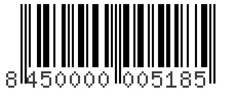 Barcode 8450000005185