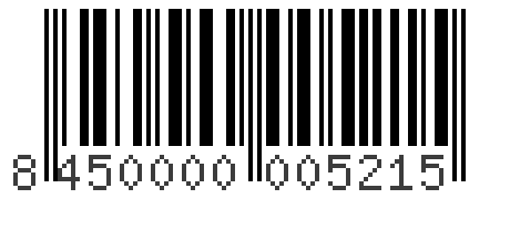 Barcode 8450000005215