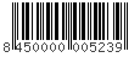 Barcode 8450000005239
