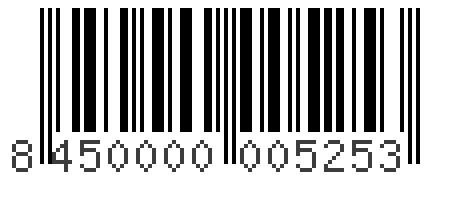 Barcode 8450000005253
