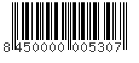 Barcode 8450000005307