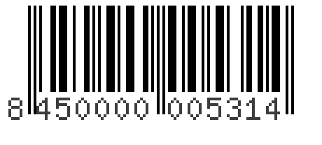 Barcode 8450000005314