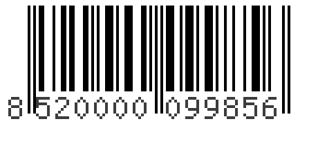 Barcode 8520000099856