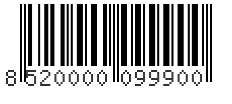 Barcode 8520000099900