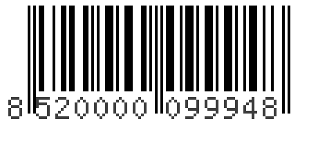 Barcode 8520000099948