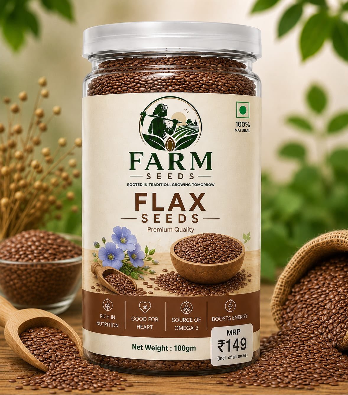 FLAX SEEDS