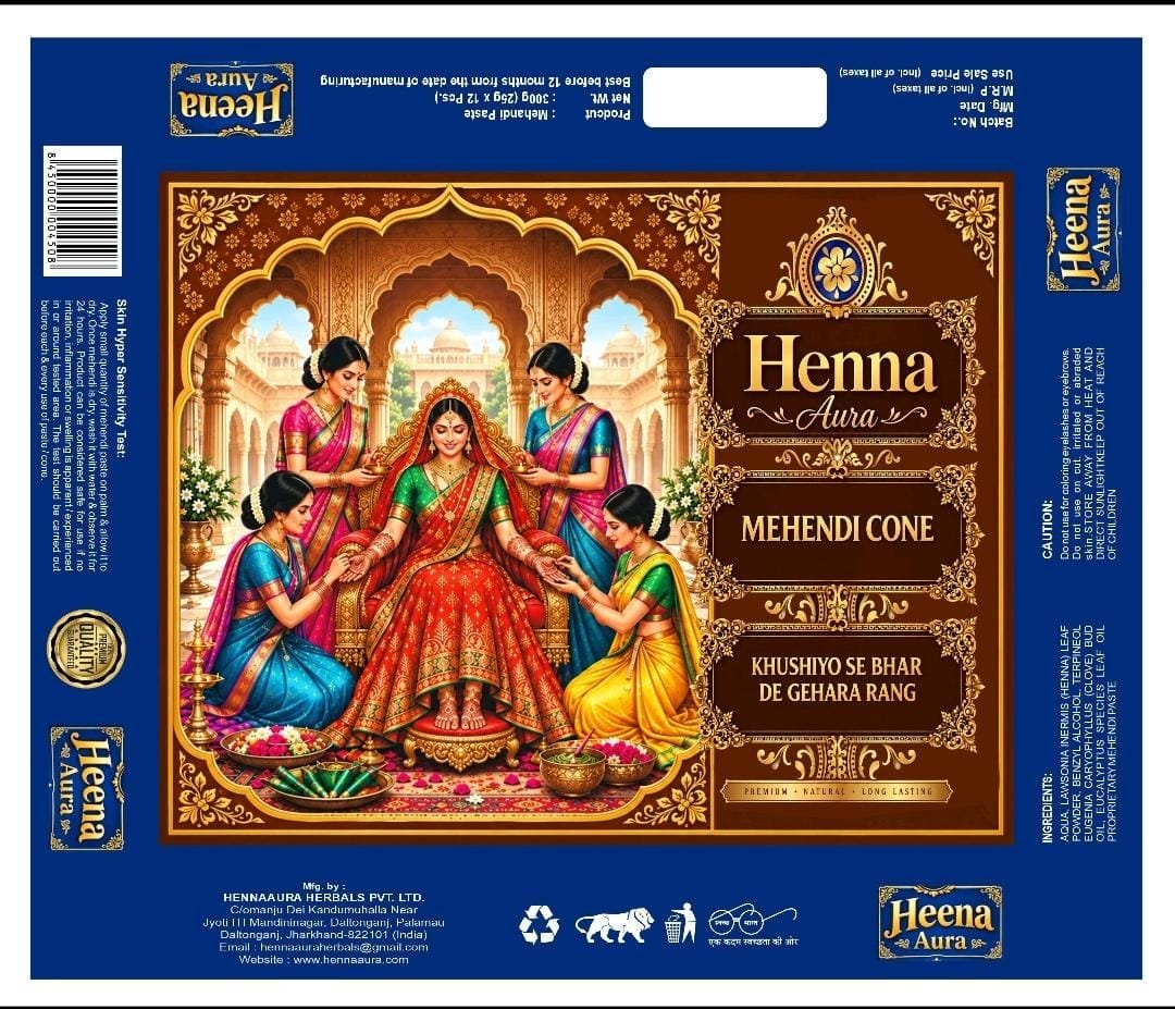 Henna Aura (Mehndi Cone)